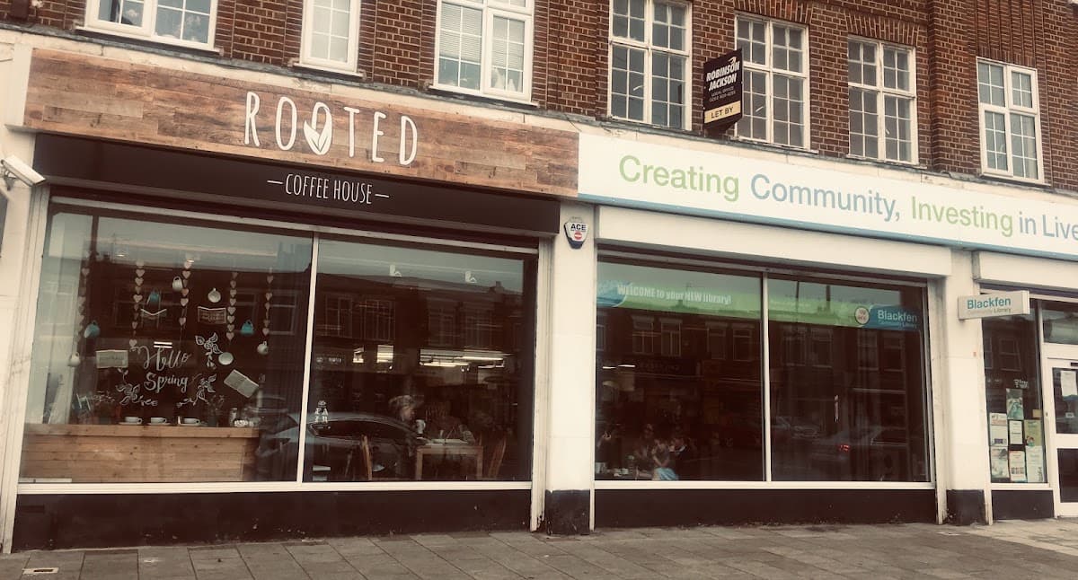 Blackfen Community Library and Rooted Coffee House, Blackfen