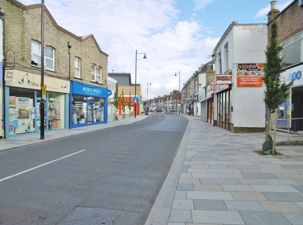 Sidcup High Street shopping parade